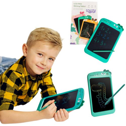 WOOPIE Tablet Graficzny 10.5\ Dinozaur dla Dzieci do Rysowania Znikopis + Rysik